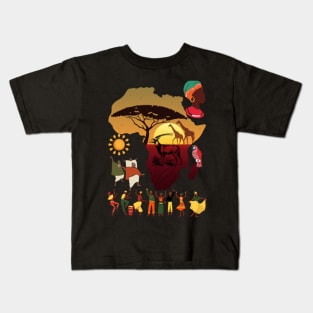 africa Kids T-Shirt